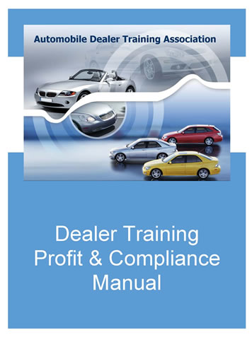 Dealer Training Manual